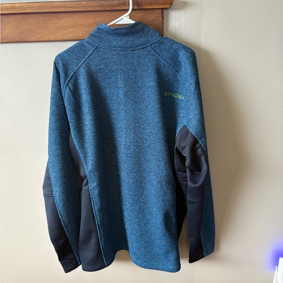 Spyder Blue Quarter-Zip Pullover - Picture 2 of 3